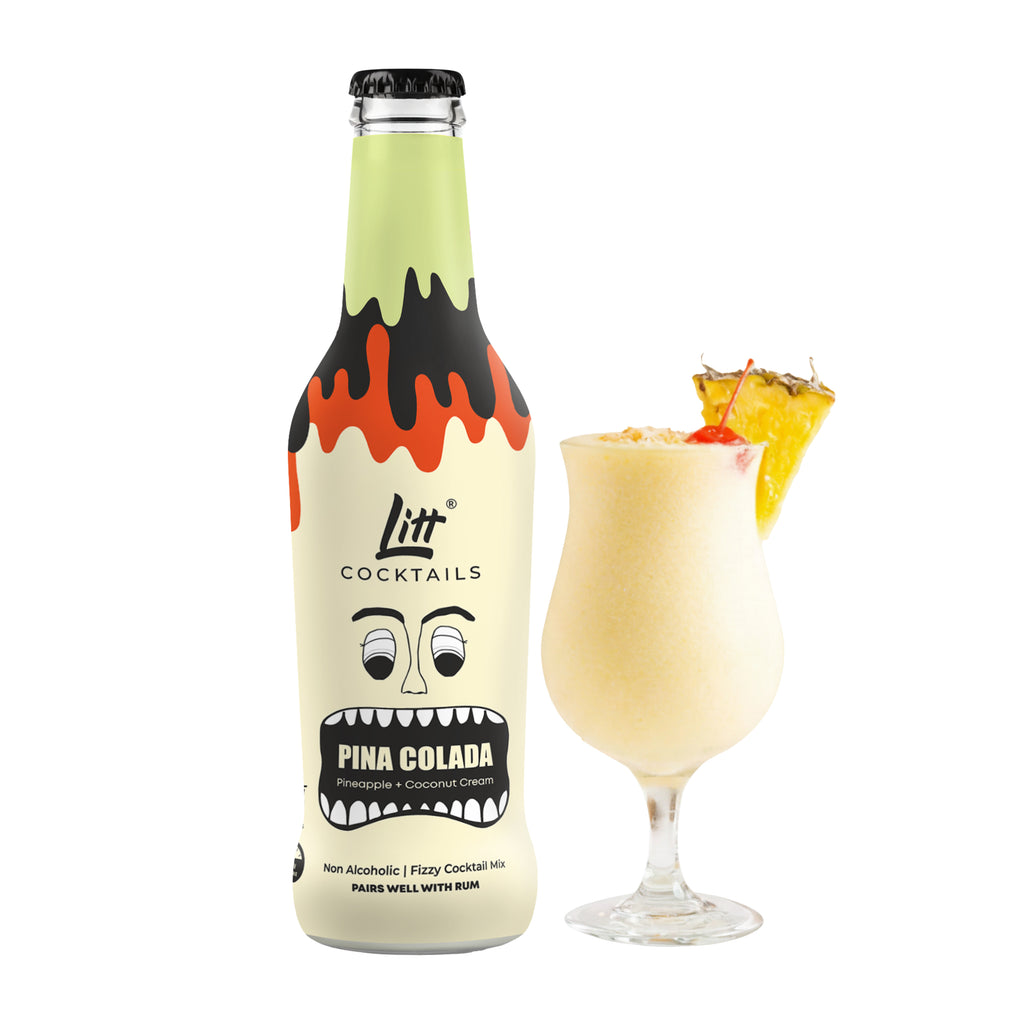 Piña Colada Fizzy cocktail mixer Pack Of 4