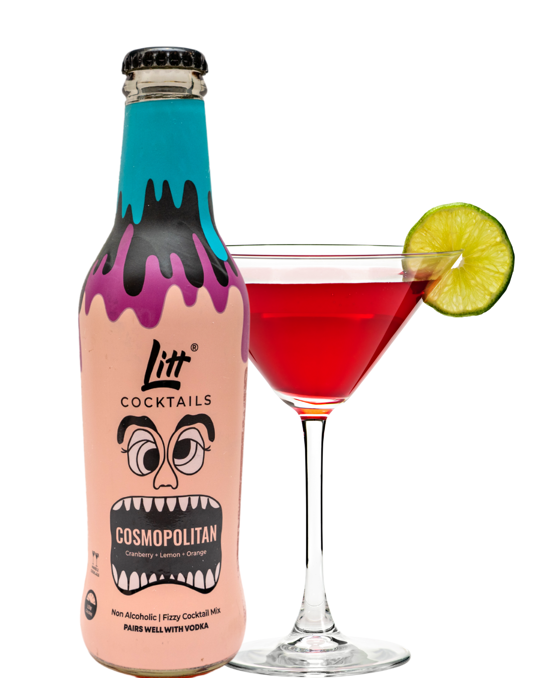 Cosmopolitan Fizzy Cocktail Mixers Pack Of 4