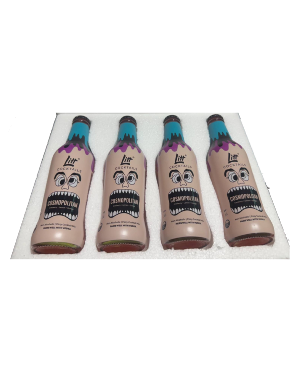 Cosmopolitan Fizzy Cocktail Mixers - Pack of 4